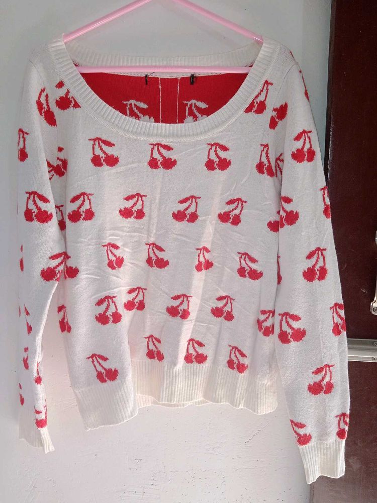 Cherry Sweater
