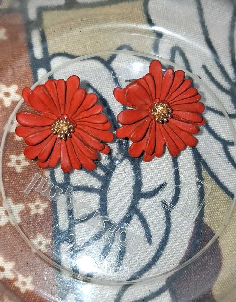 Floral Stud Earrings