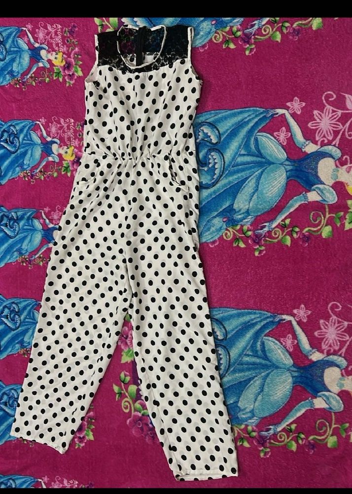 Polka Dot Jumpsuit