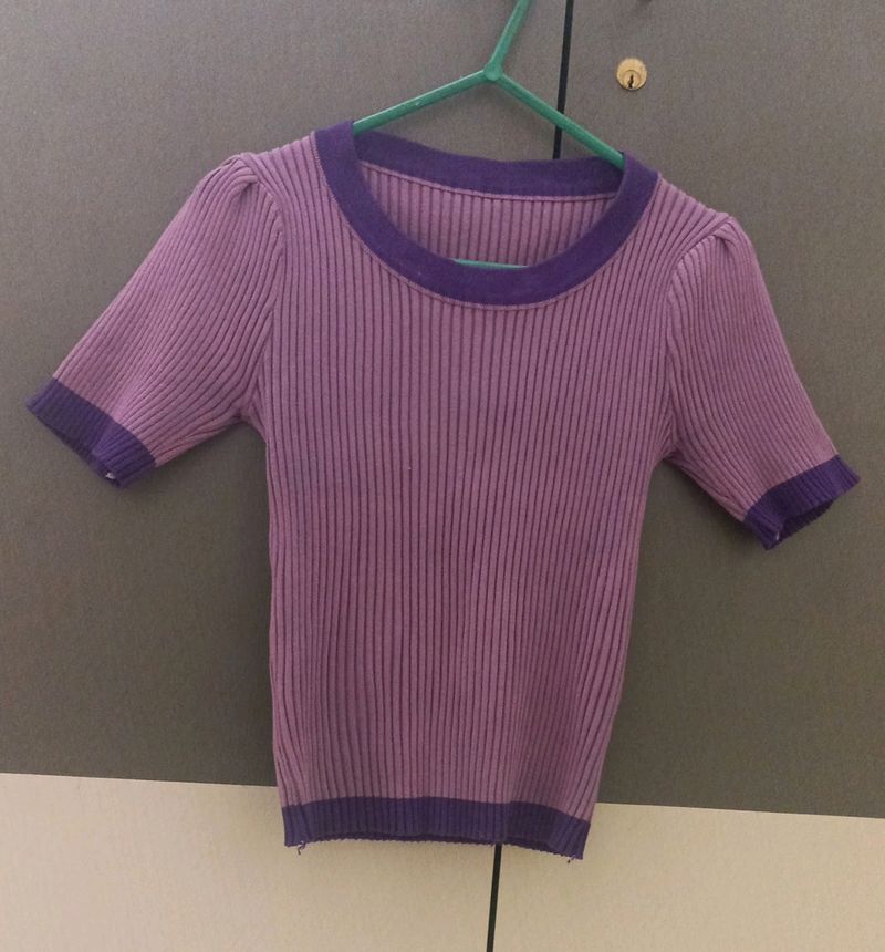 Crop  Sweatshirt Top