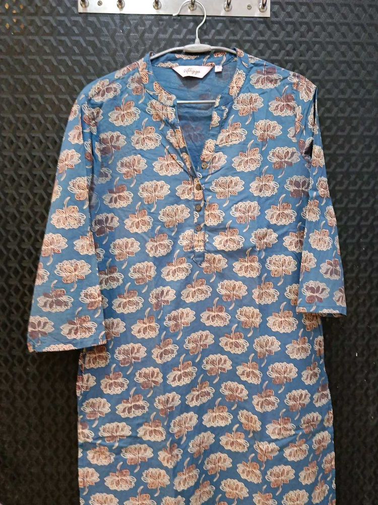 Floral Print Kurta