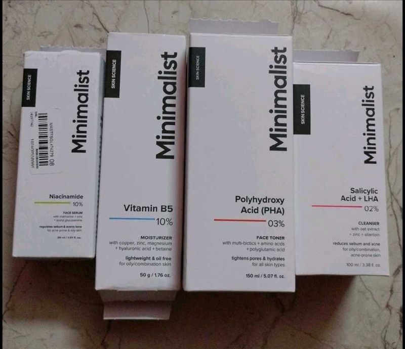 4 pics skin care combo