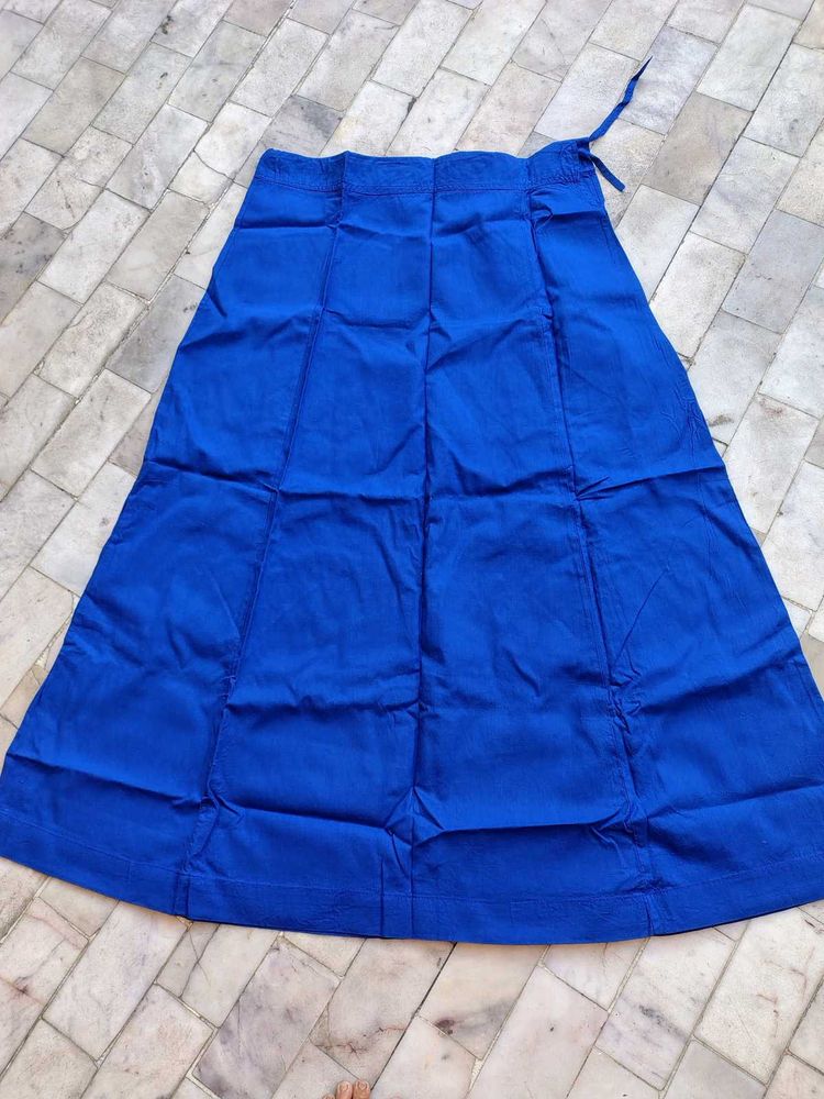 New Pure Cotton Navy Blue Peticoat