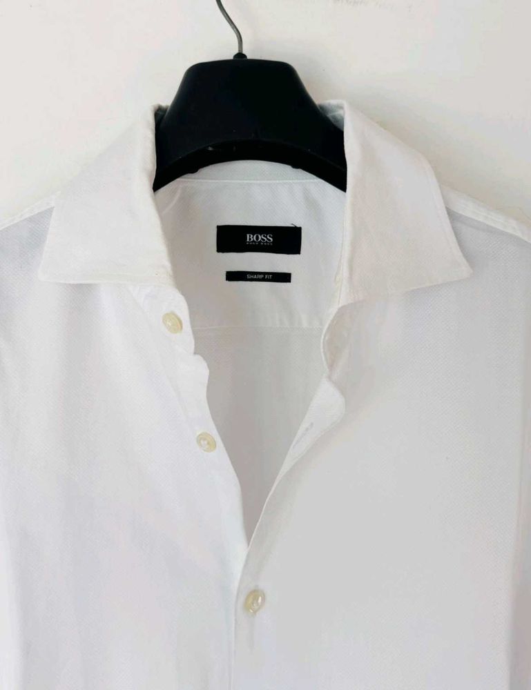 BOSS White Oxford Shirt