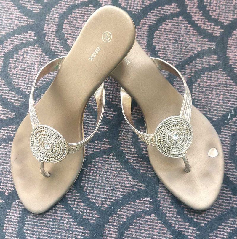 Golden Sandals