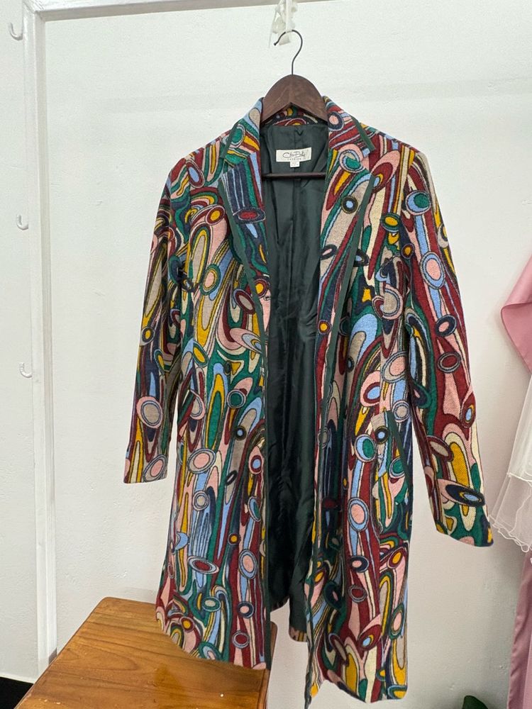 Colorful Patterned Coat
