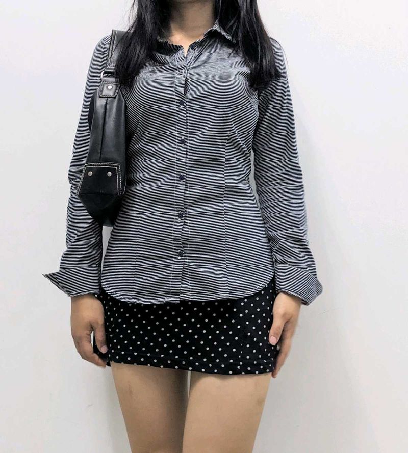 Striped Button-Down