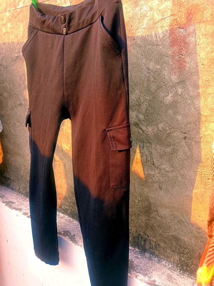 Comfortable Black Cargo Pants