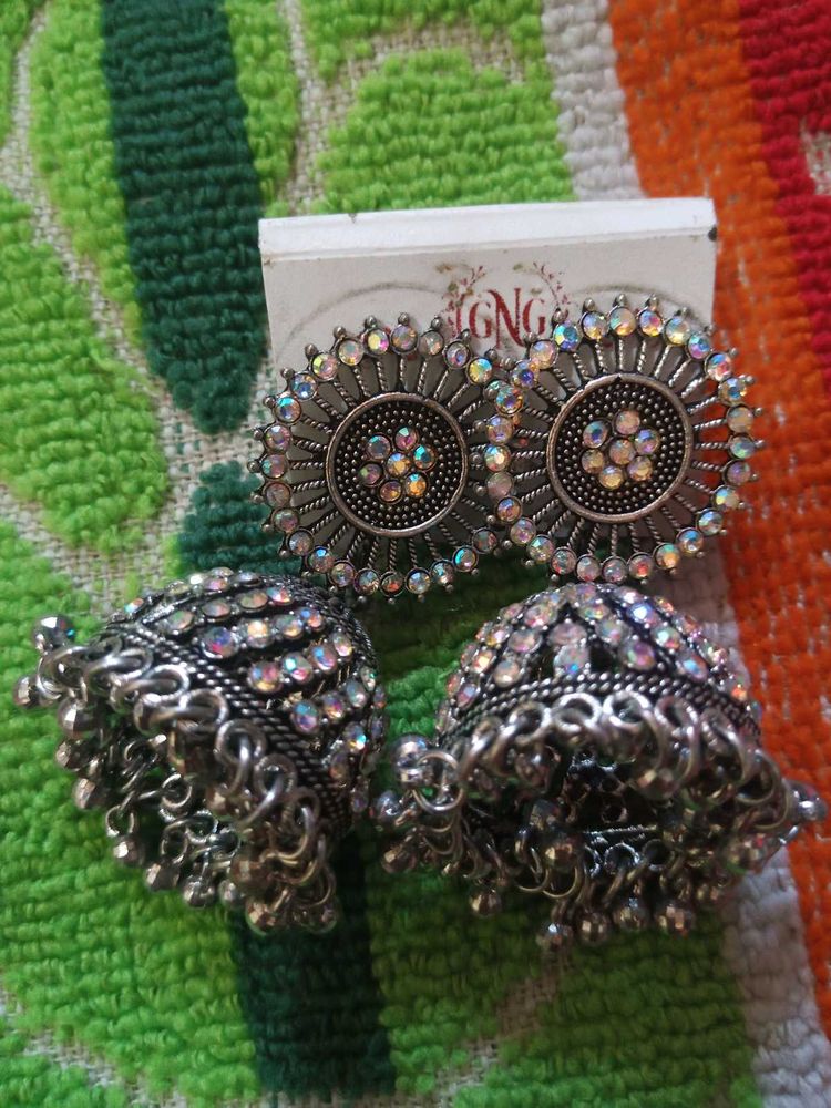 Zhumka, Traditional Earrings,
