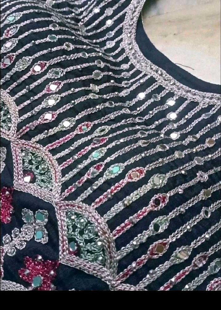 Embroidered Lehenga With Blouse