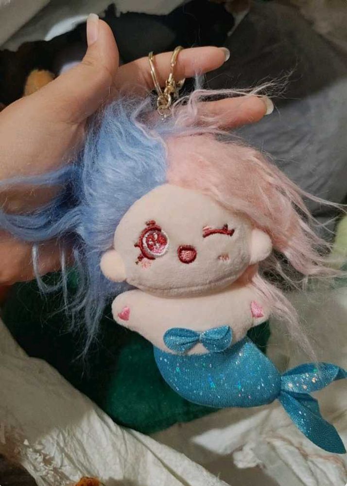 Cute mermaid kpop bagcharm