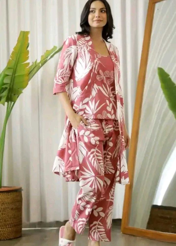 Floral Print Lounge Set