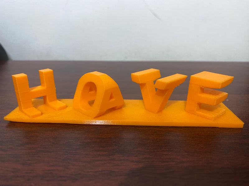 3d Printed Flip Name Customizable . Get Yours