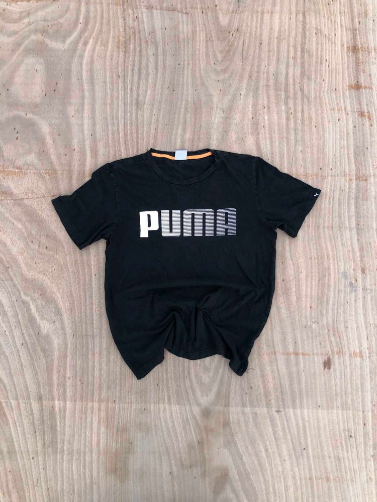 BLACK  PUMA  T SHIRT