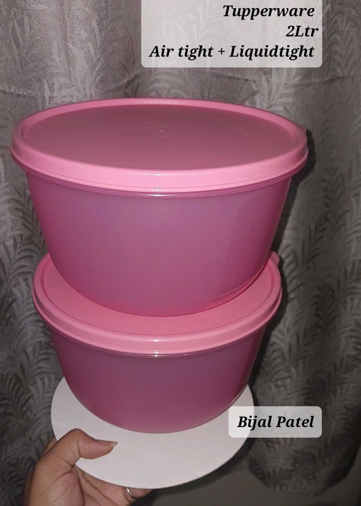 S.s. Bowl New Tupperware (Set Of 2)