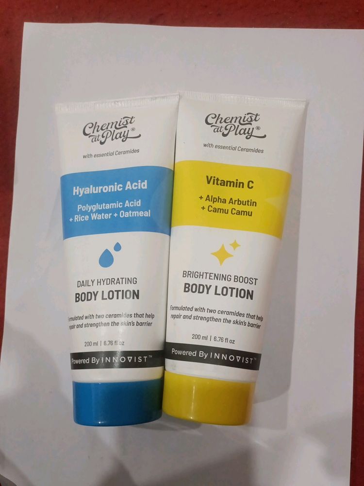 Chemist At Play Vit C OR HYDRATING BODY LOTION