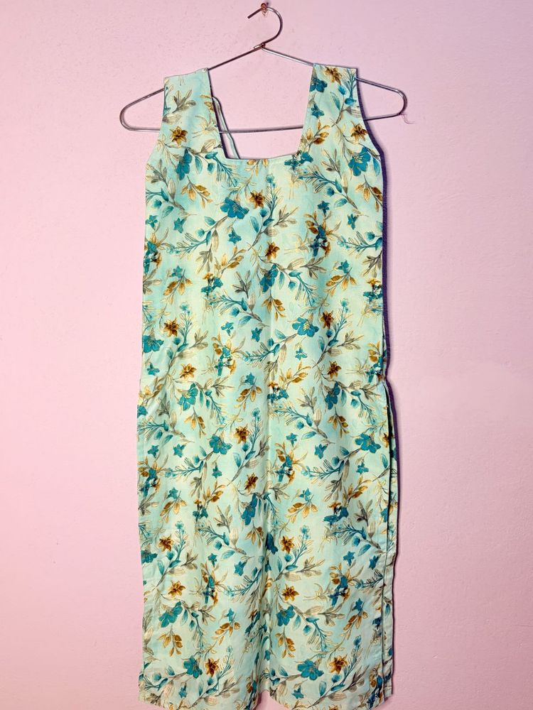 Cotton kurta plazo and dupatta