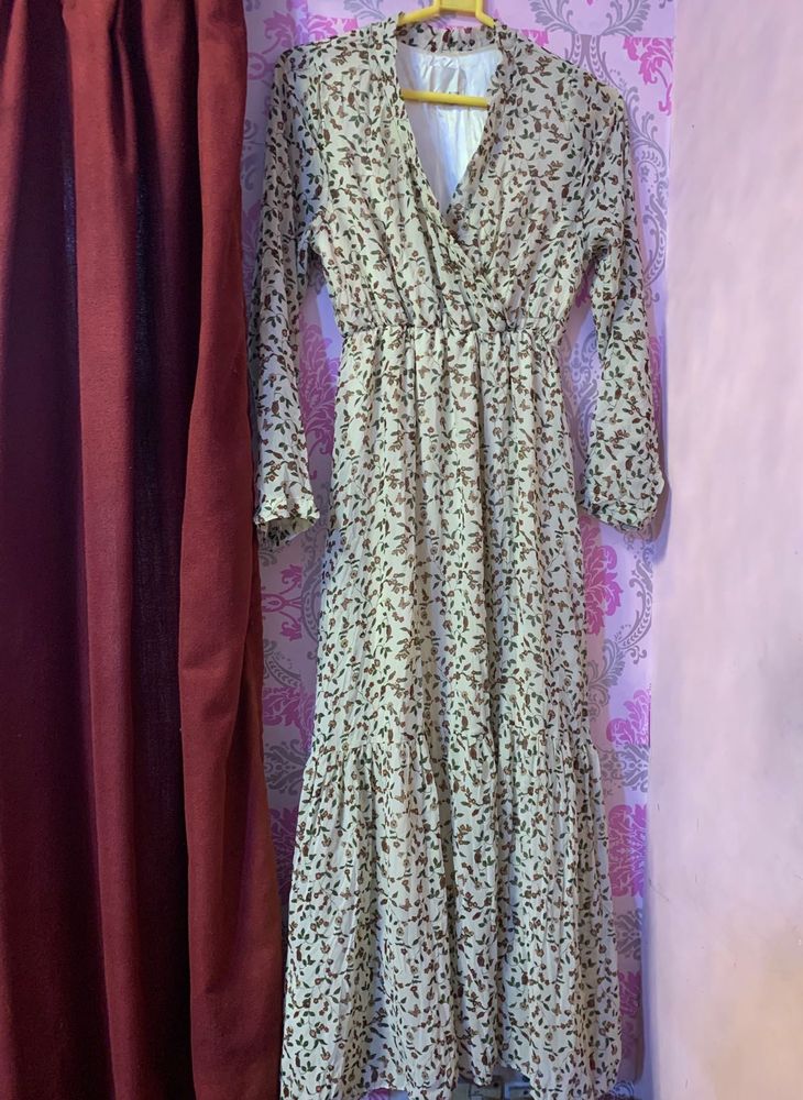 Floral Print Maxi Dress