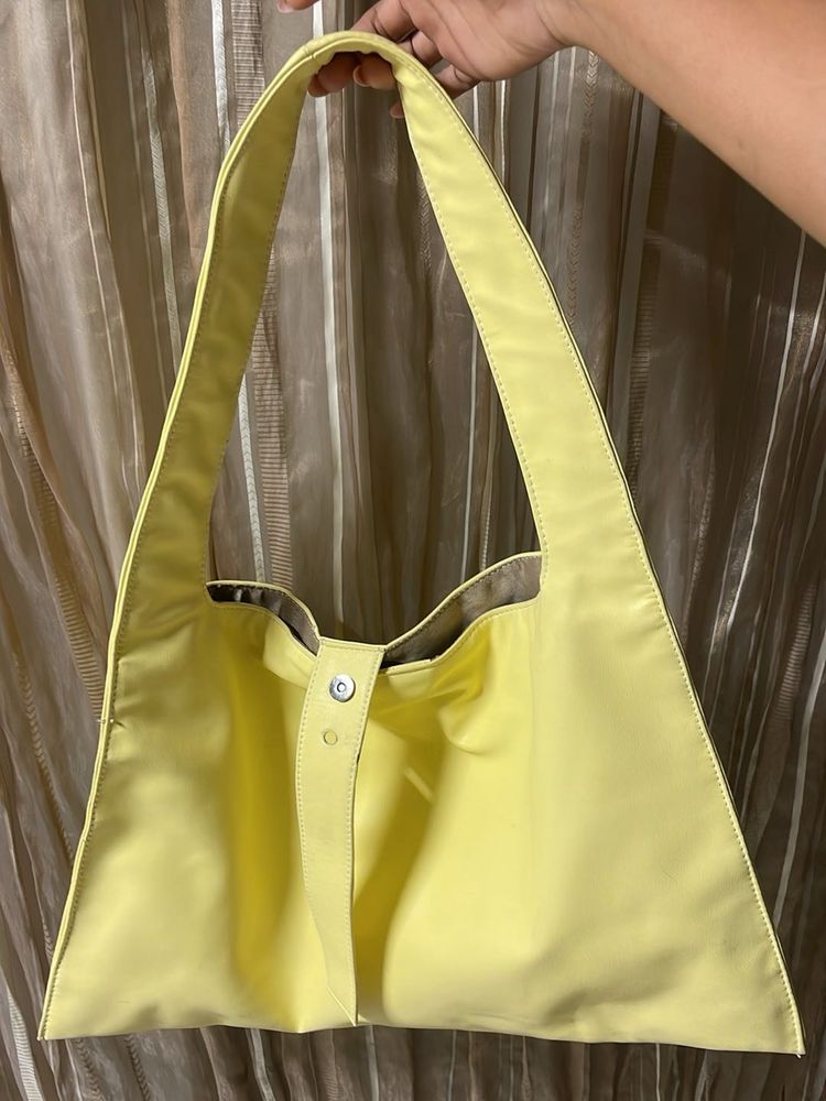 Yellow Hobo/tote Bag