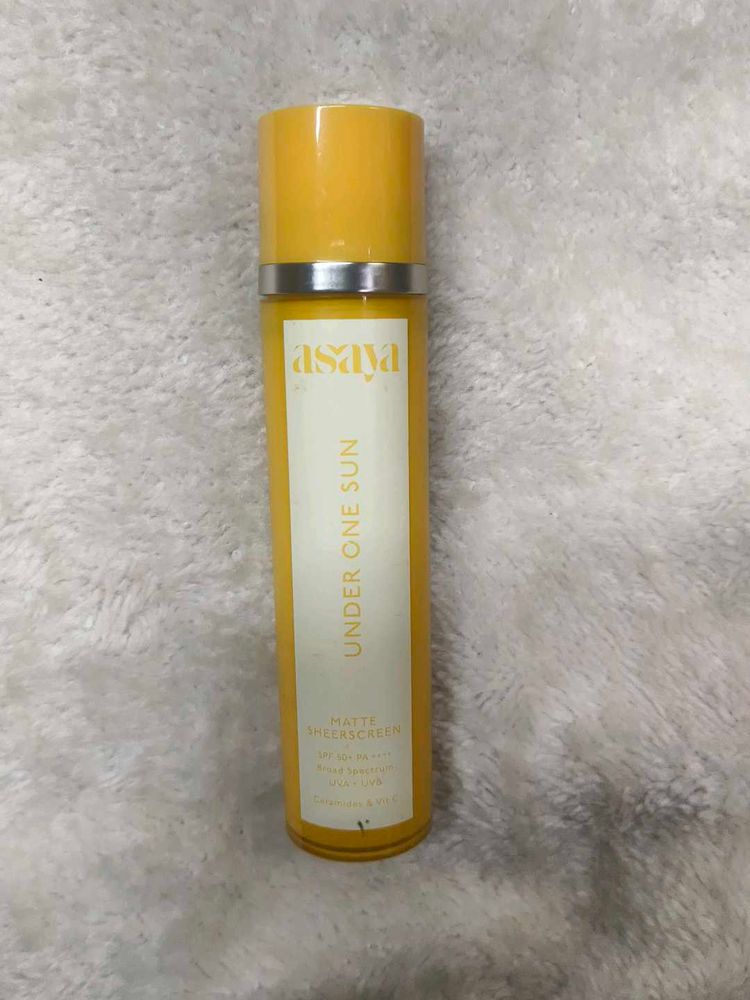 Asaya Matte Sunscreen SPF 50+ PA+++