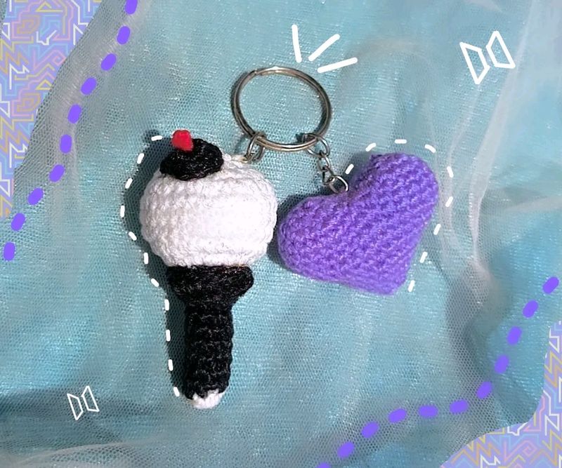 BTS Armybomb Keychain