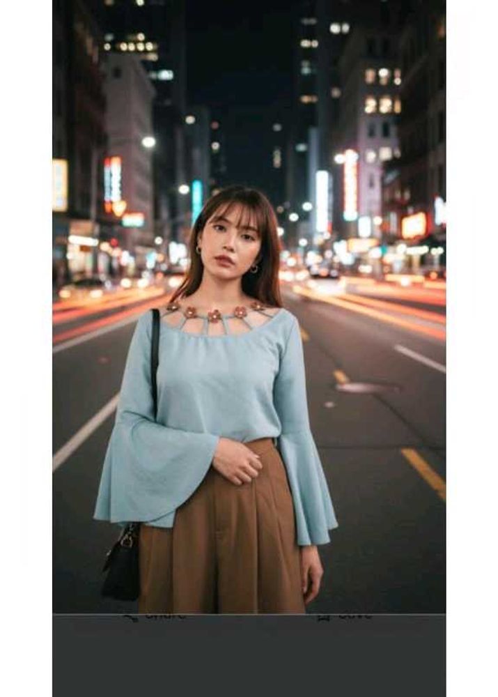 Neck Flower Work Top