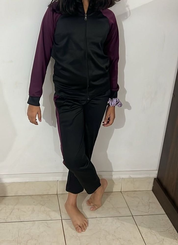 Stylish Two-Tone Track Jacket