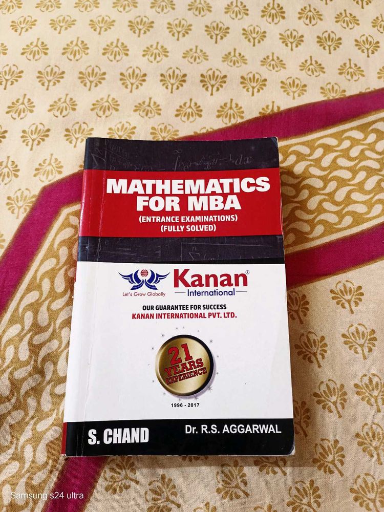Mathematics For MBA