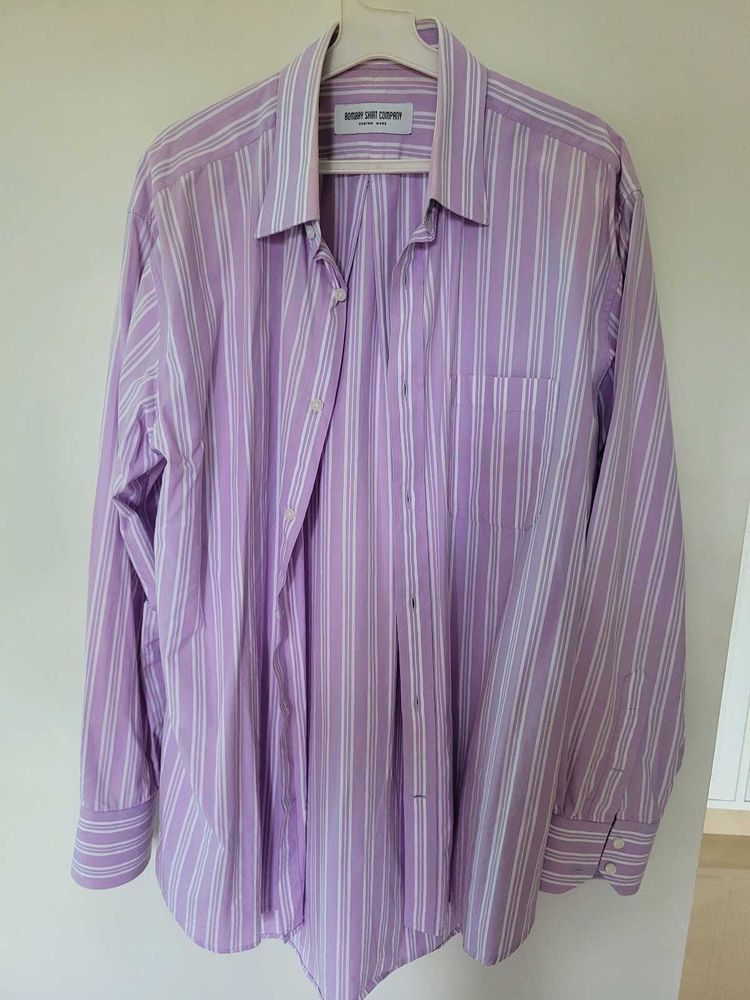 Striped Button-Down Shirt