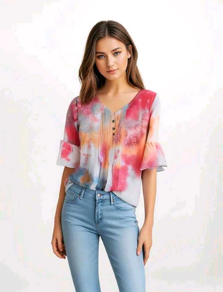 🌈 Multicolour Pretty Top