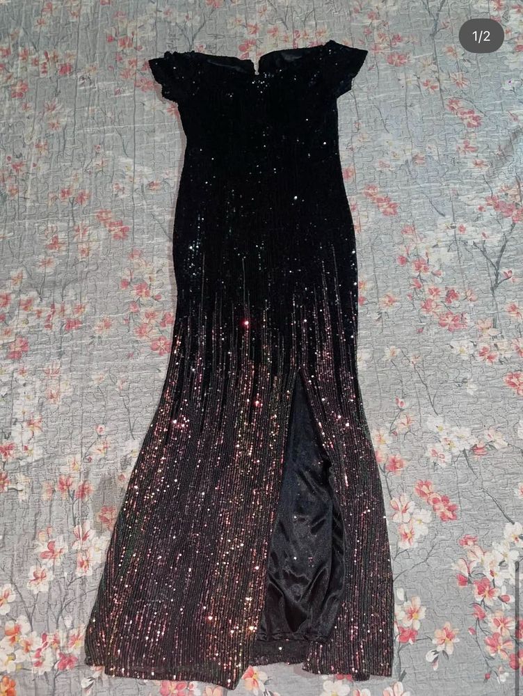 Sparkly Black Party Dress