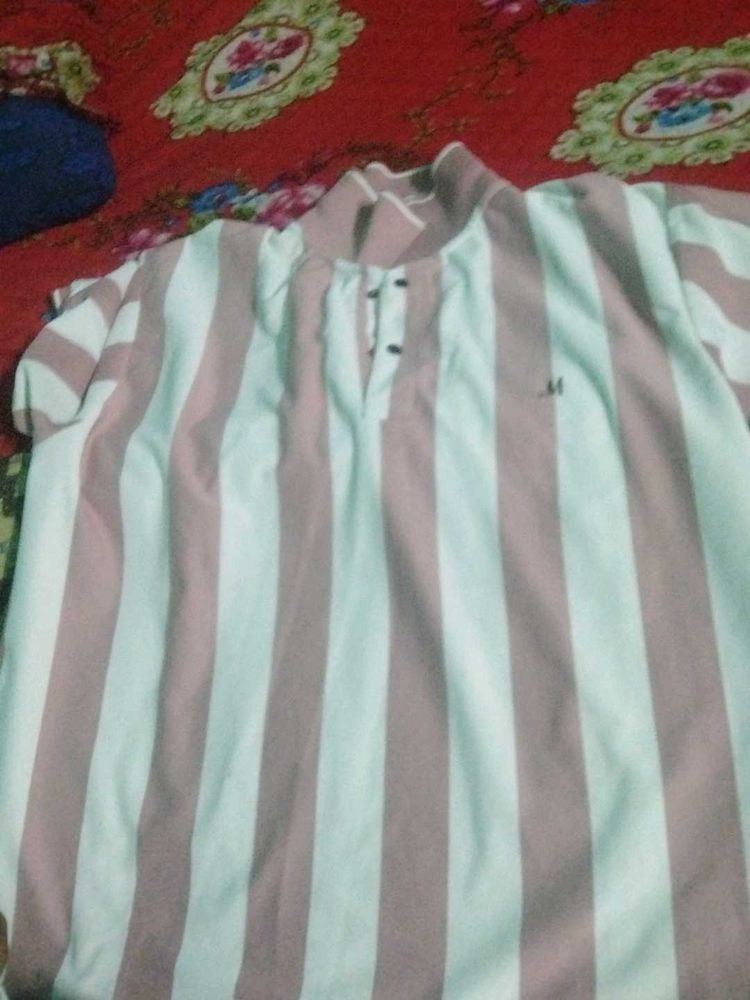 Striped Casual T-Shirthhg