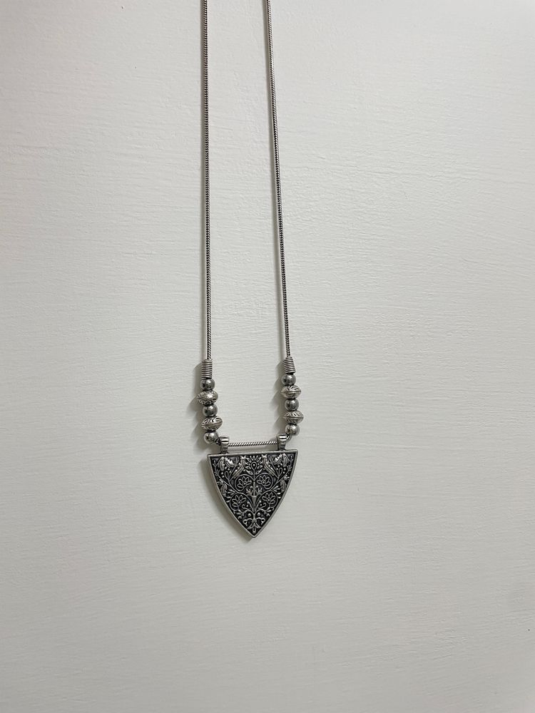 oxidised necklace