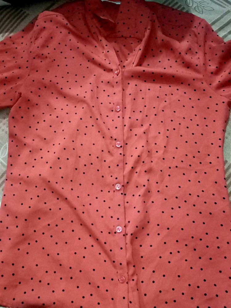 Polka Dot Blouse