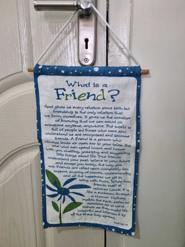Friendship Wall Hanging