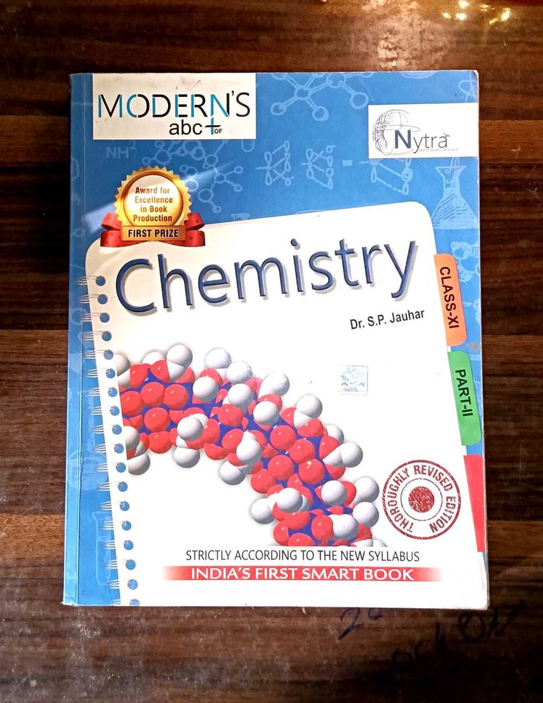 Chemistry Class XI Textbook