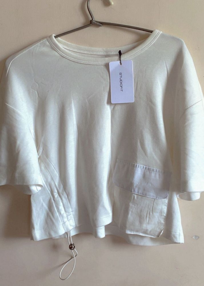Oversized Crop Top