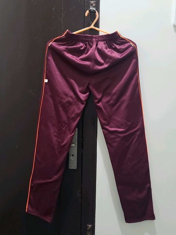 Maroon Track Pants