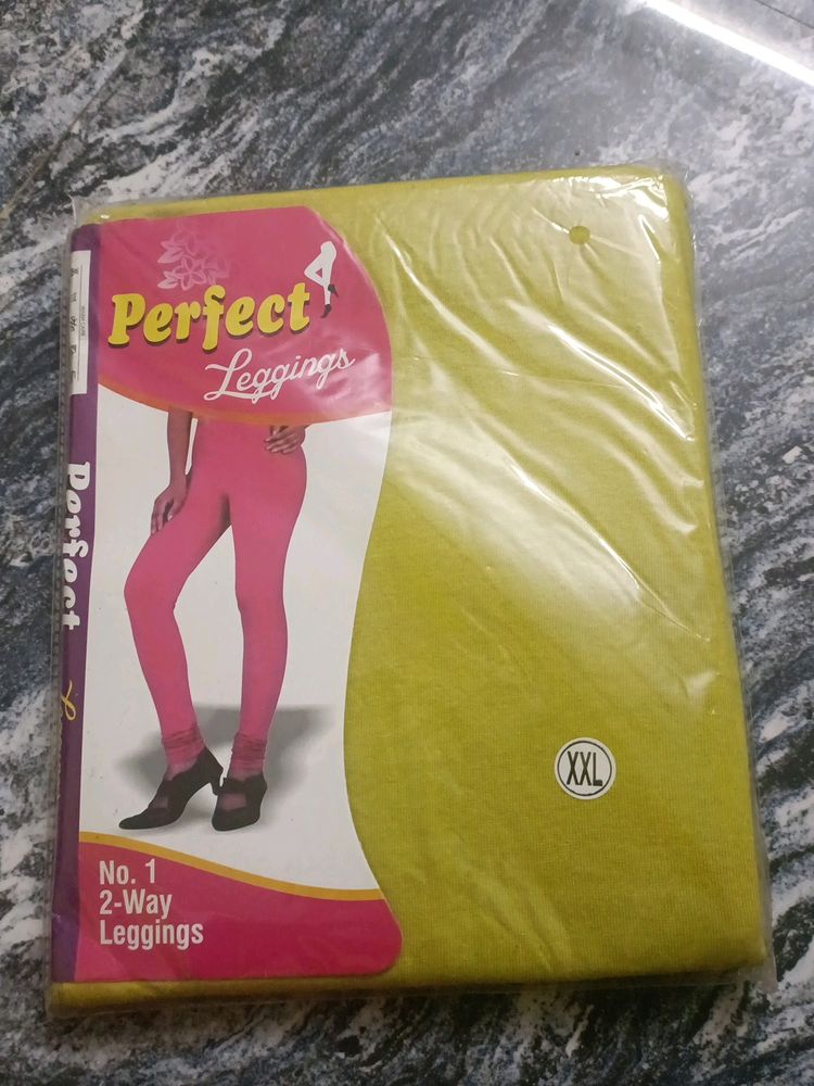 Parrot Green Like Sea Green Leggings