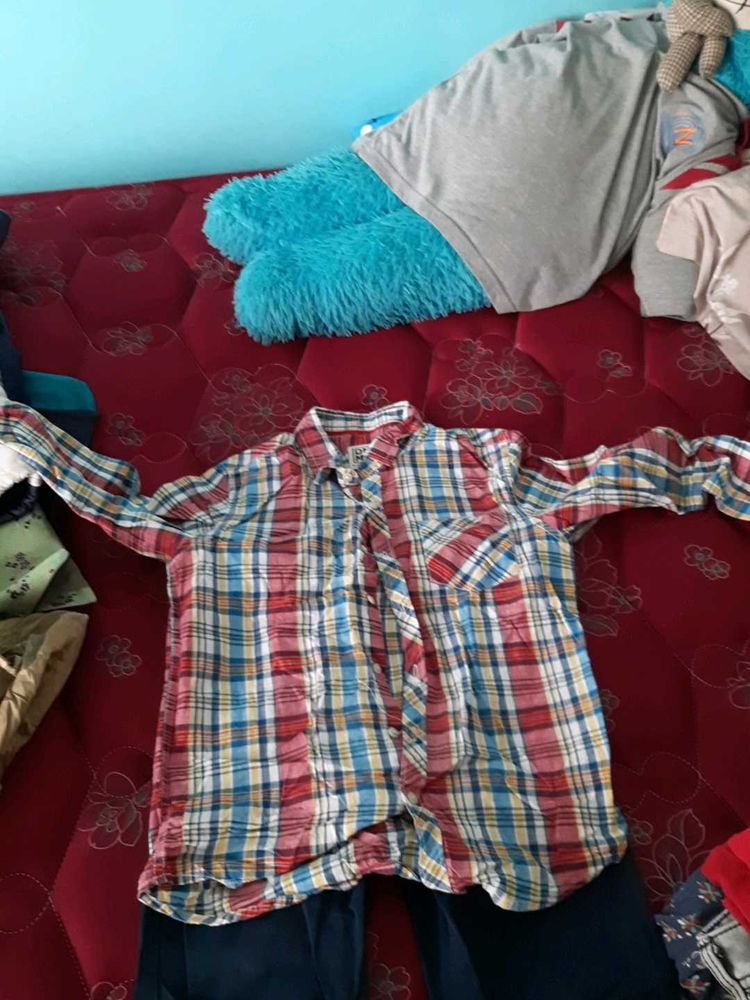 Vintage Plaid Flannel Shirt