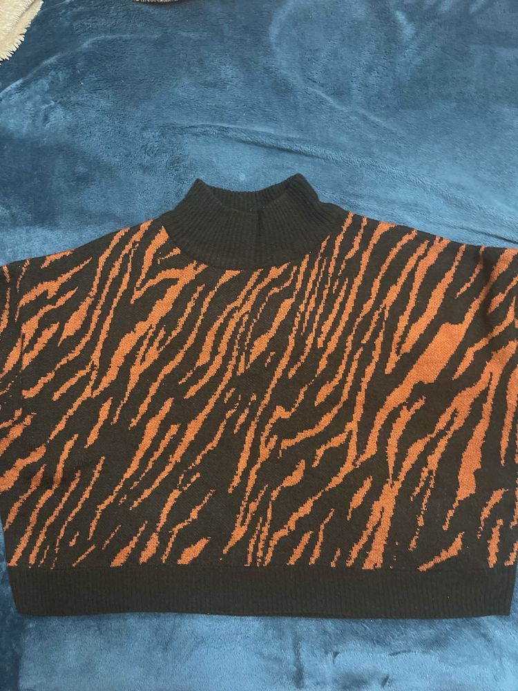 Animal Print Sweater
