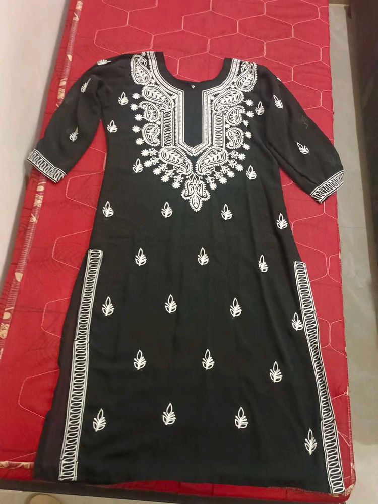 Elegant Black Kurti