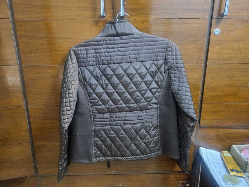 Cool Biker Jacket Brown