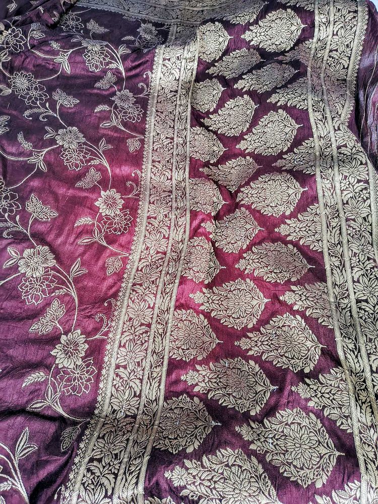 Hyderabadi Banarasi Silk Saree
