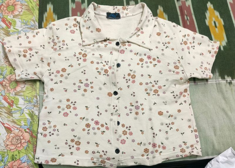 Floral Crop Top