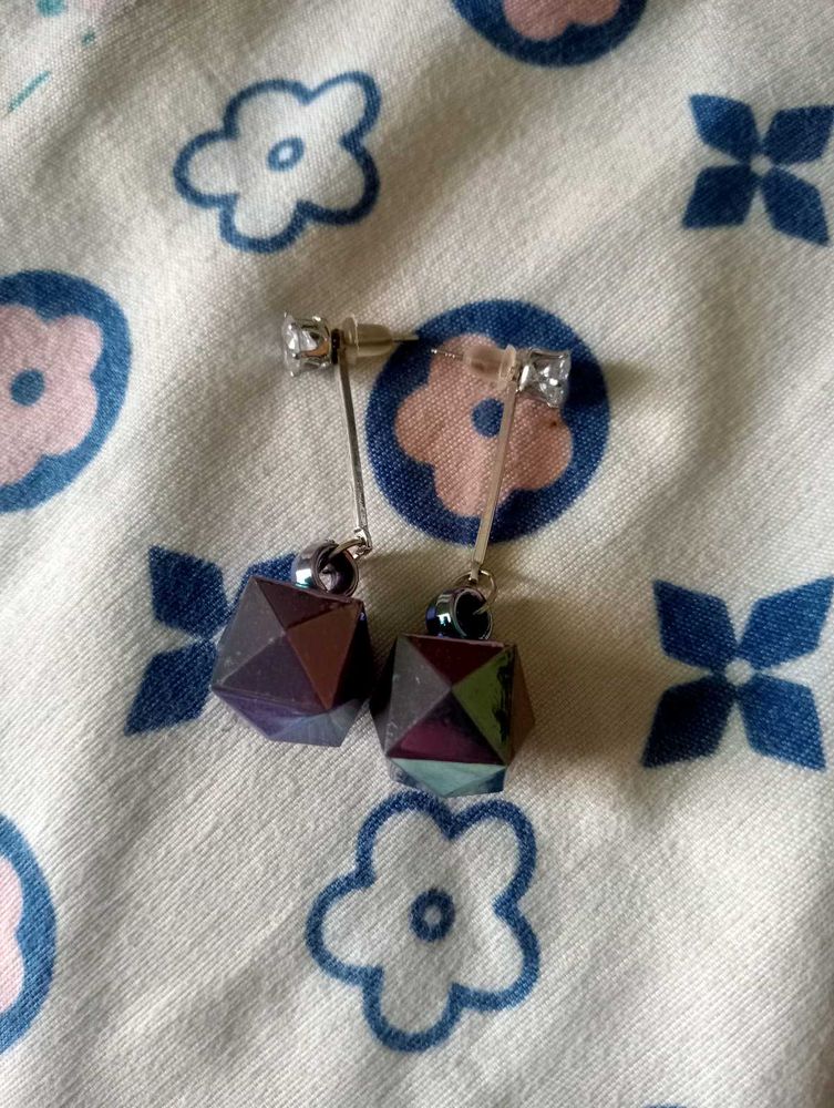 Geometric Drop Earrings