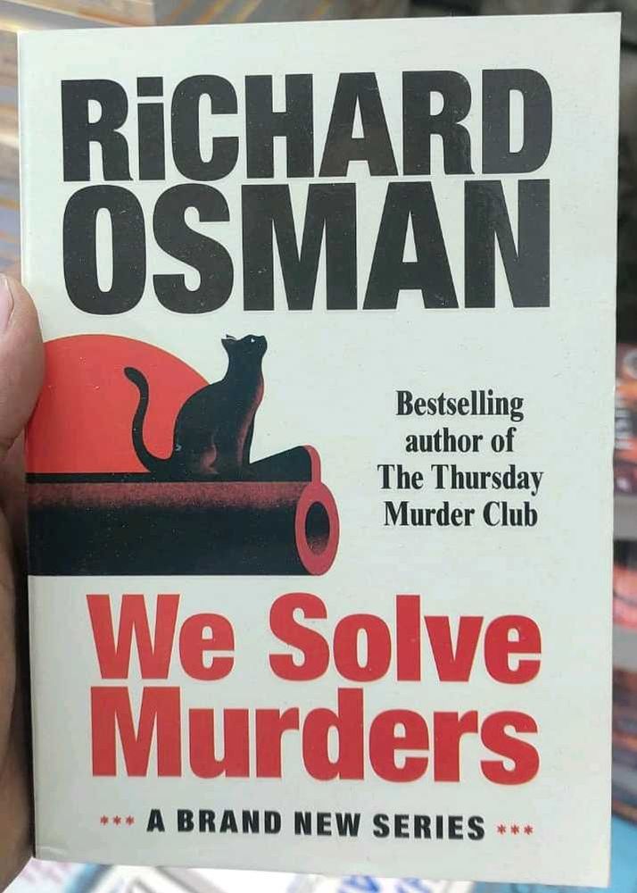 We Solve Murders Book (BRAND NEW)