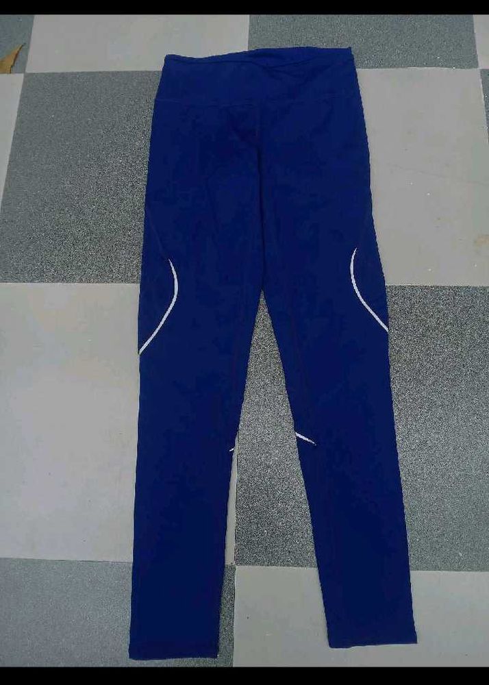 Blue Athletic Leggings