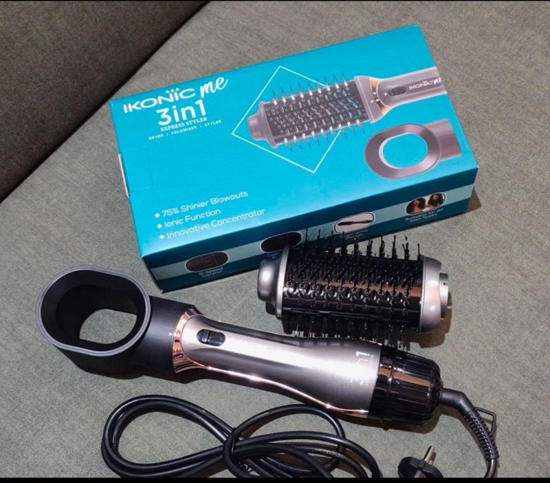 Ikonic Me 3 in 1 Express Hair Styler with Ceramic