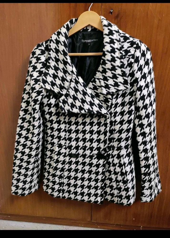 Black &amp; White Winter Jacket Coat